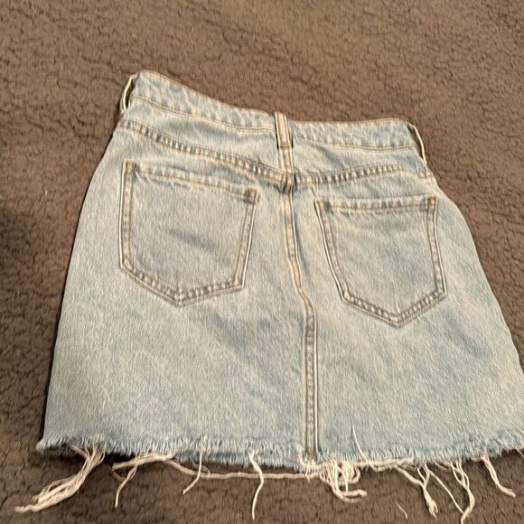 Pacsun Denim Mini Skirt Size 25 - Picture 6 of 7